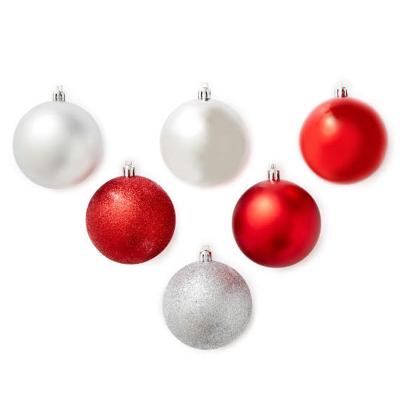 China Wholesale 2021 Chirstmas Decor Storage Box Set Crystal Shatterproof Jumbo Empty Tree Garden Ball Christmas Hanging Ornament Home Decoration for sale