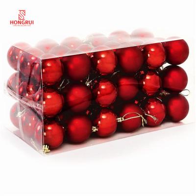 China Holiday decoration & Gift Customized 3cm 99Pcs Christmas 2021 Decorations For Home Christmas Balls Costume Christmas Tree Ornament for sale