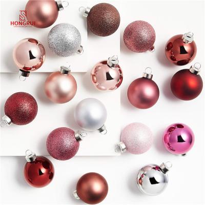 China Holiday decoration & Wholesale Colorful Plastic Christmas Tree Ornament Decoration Event Gift Factory Holiday Unbreakable Balls for sale