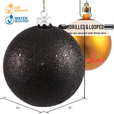 China Chirstmas Decor 48ft Best Porcelain Customized Infrared Proof Sttoke Set Luxury Infrared Grooves Unbreakable Shatterproof Ornaments Ball Customized for sale