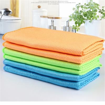 China Kitchen Cloth Microfiber Household Cleaning Cloth Micro Fiber Car Cleaning Towel for sale