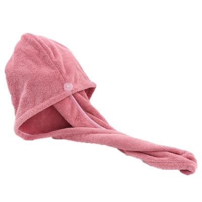 China Canada Coral Fleece Women Hair Drying QUICK DRY Towel Microfiber Hair Towel 3 Pack Microfiber Hair Towel Wrap for sale