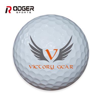 China Driving Range Golf Training Practice Ball Customized Golf Ball Premium Logo For Range And Tournament Balls for sale