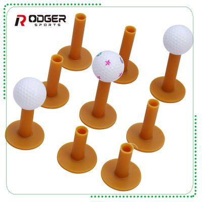 China Wholsale golf tees mixed durable rubber golf tee for swing mat peep colf tees wholesale for sale