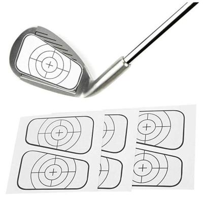 China Golf Golf Impact Training Tape Labels Golf Impact Stickers for Swing Training Irons Putters and Woods for sale