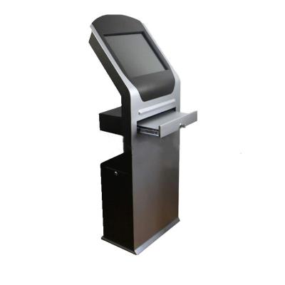 China Hot Selling 21.5 Inch Payment Kiosk PI2065 All Information In One Self Service With Drawer Keyboard Touch Screen Kiosks for sale