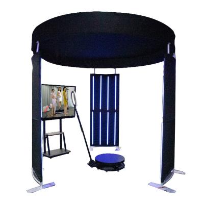 China PI5006 360 Rotating Photo Booth Slow Motion Selfie Photo Booth Camera Portable Automatic Portable PI5006 for sale