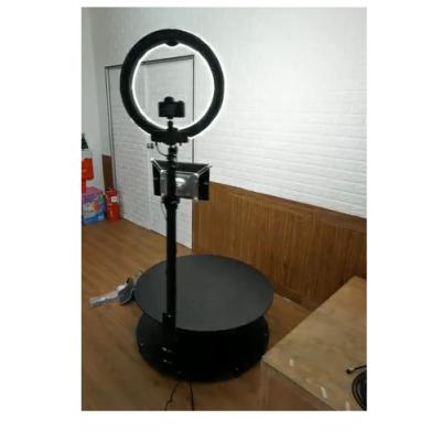 China 360 Photos / PI5000 3D Video Rotating Ring Light Spin Party Camera Photo Booth Wedding 360 Degree Automatic Photo Shooting Booth for sale