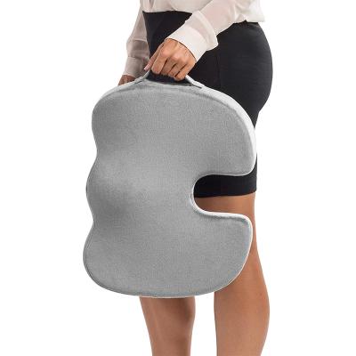 China Comforable in Running Gel Car Cushion Memory Foam Coccyx Office Comfort Cooling Cushion for Pain Relief for sale