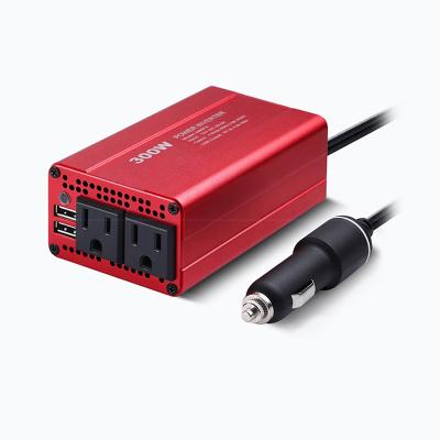 China Durable 300W Modified Sine Wave DC 12V To AC 110V Vehicle Inverter 4.2A Dual USB Car Power Inverter With USB Charger for sale