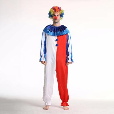 China Cosplay Costume Manufacturer Halloween Adult Supply Clown Costume for sale