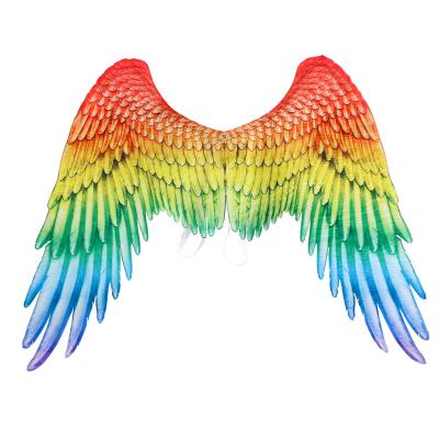 China Manufacturer Supply Halloween Adult Nonwoven Fabrics Classic Color Angel Wings for sale