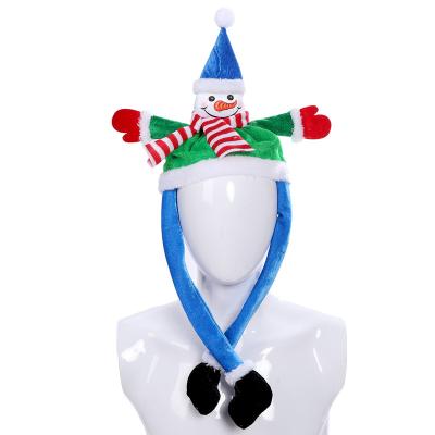 China Eco - Friendly Manufacturer Supply Christmas Snowman Hat Headband With Air Pump for sale