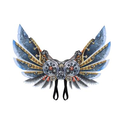 China Manufacturer Supply Steampunk Adult Classic Nonwoven Textiles Gear Wings for sale