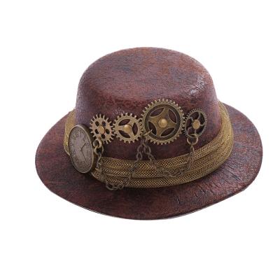 China Festival Decoration Maker Supply Steampunk Gear Hat Small for sale