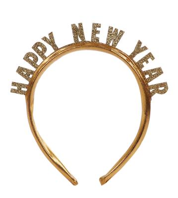 China Festival Decoration Manufacturer Supply Happy New Year Word Headband for sale