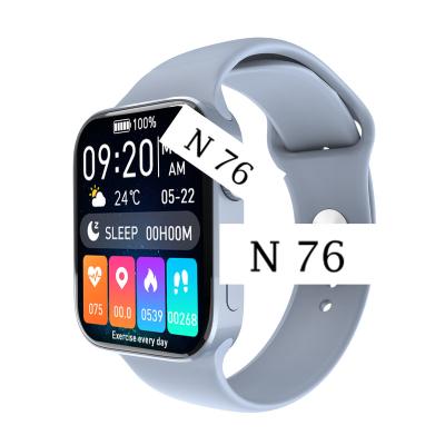 China GPS Navigation 2021 N76 Smart Watch Serie 7 Wearfit Pro Watch 7 PK M26 PLUS Smartwatch IWO N76 Smart Watch for sale