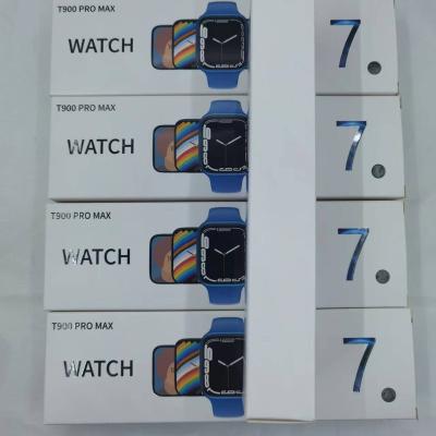 China MP3 Playback Series 7 smart watch T900 Pro max IP68 waterproof sports fitness watch with heart rate blood oxygen smartwatch T900 for sale