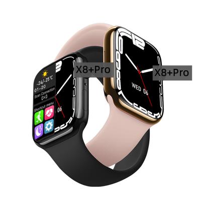 China 2022 New Product X8+Pro Touch Screen Smart Watch X8 Max Reloj Inteligente With Wireless Charger Series 7 Smartwatch X8+PRO for sale