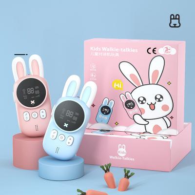 China 2021 Wireless Communication Top Selling 22 Channels 3KM Range 2 Way Radio VOX Kids Walky Boys Cute Girld Talky Toy Kids Walkie Talkie For Kids for sale