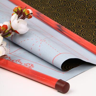 China Chinese Popular Factory Supply Reusable Weizhuang Blue And White Cloth Writing Water Wrapping Gift For Beginner Of Calligraphy for sale