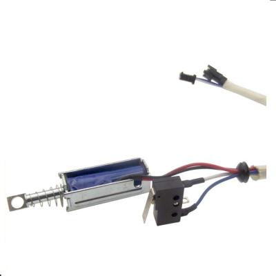 China solenoide de impulso da tração do quadro aberto da C.C. de 12V 24V para o armário de armazenamento da máquina de venda automática à venda