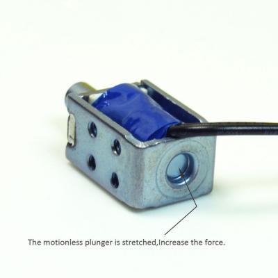 China DC3V Mini Open Frame Push Pull Solenoid For Smart Locker for sale