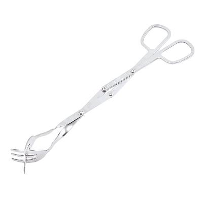 China New Stainless Steel Bread Bread Clip Buffet Buffet Disposable Creative Telescopic Food Clip Universal Kitchen Tool Clip for sale