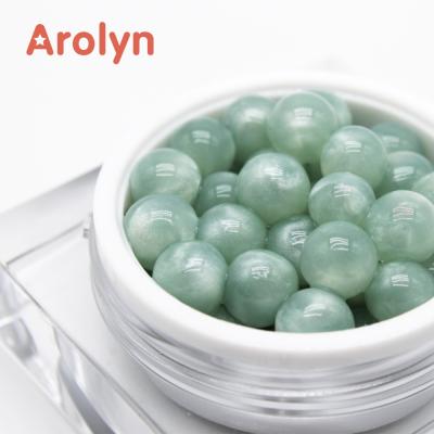 China OEM/ODM Lotus and Jade Spirulina Caviar Sphere Anti Aging Cream Collagen Regenerating Firming for sale