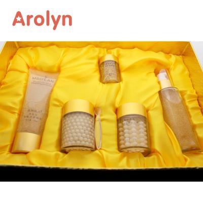 China Hot Private Label 24k Gold Skin Care Set Whitening Anti Aging With Best Service Skin Care Set for sale