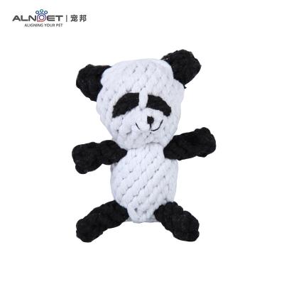 China Dog Bite Viable Rope Toy Pet Rope Cotton Molar Teeth Bite Plush Dog Toy for sale