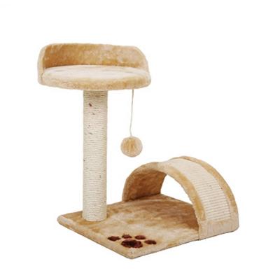 China Custom Batch Cat Tree Scratcher Pet Cat Toy Cat Climbing Frame Viable for sale