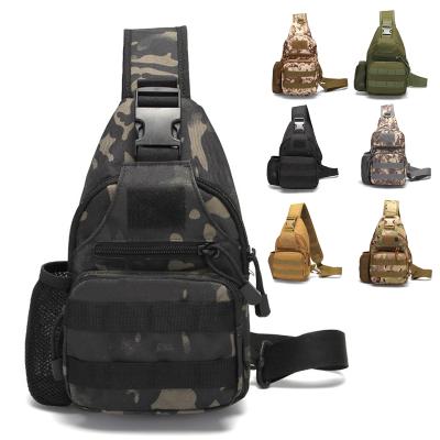 China Wholesale Waterproof Tactical Military Cross - Body EDC Shoulder Bag Camouflage Tactical Sling Bag for sale