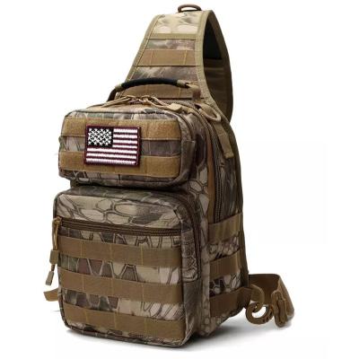 China Custom Wholesale Waterproof Large 7L EDC Cross - Body Tactical Shoulder Bag Sling Military Tactical Bag for sale