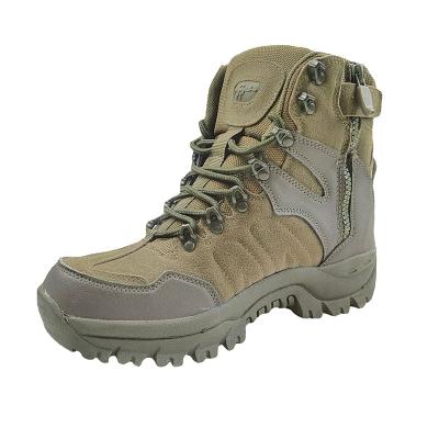 China FLYFIT Breathable Army Boots Black Police Outdoor Climbing Hiking Tactical Military Boots for sale