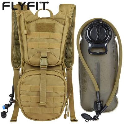 China FLYFIT Waterproof Lightweight Custom Waterproof Bicycle Tactical Hydration Pack With Water Bladder For Camelback Hydration Recycling Backpack for sale