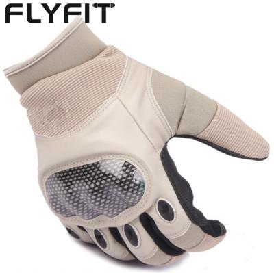 China FLYFIT Durable Military Cut Make Quality Gloves Knuckle Hard Riding Motorcycle Army Tactical Full Finger Tough Gloves for sale