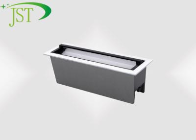 China Black Recessed LED Linear Lighting , LED Commercial Linear Lighting IP20 for sale