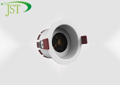 China Round Face Bathroom Recessed Spotlights AC 100-240V 75mm Cutout CRI 90/95 for sale