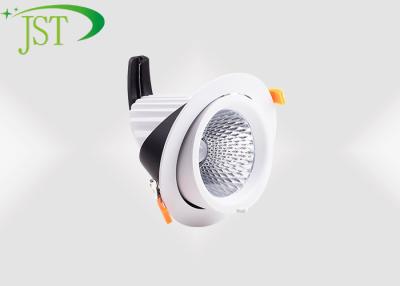 China Round IP44 Supermarket LED Recessed Downlights , LED 50W Recessed Downlight for sale