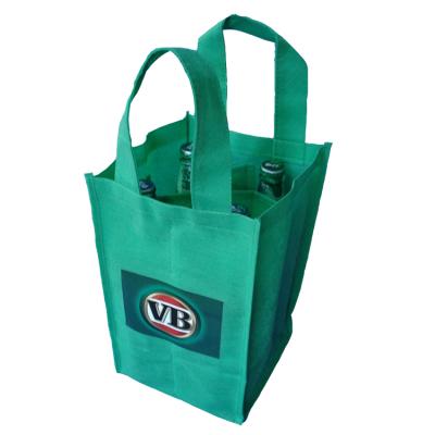 China High Sales Volume PP Thermal Nonwoven Shopping Bag Bottle Bag PP Nonwoven Shopping Bag for sale