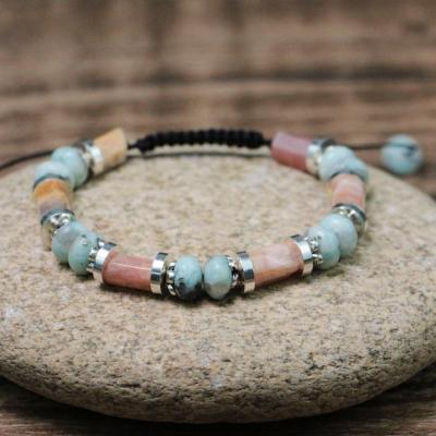 China 2020 Wholesale Fashion Handmade Sun Stone Bracelet BOHEMIA Gift Mix Gemstone Bracelet BD-E261 for sale