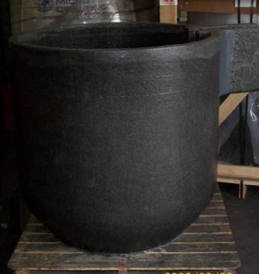 China High Purity 40mpa Graphite Crucible For Melting Cast Iron for sale