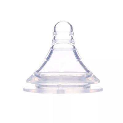 China Bulk Factory Price Baby Nipple Neck Bpa Free Wide Food Grade BPA Free Silicone Liquid Nipple for sale