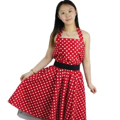 China Hot Selling Polyester Adult Halloween Carnival Birthday Party Dresses Red Party Costume for sale