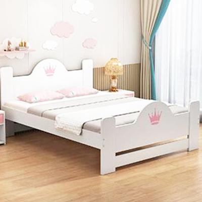 China Girl Children Of Princess Environmental Material Modern Design Furniture Pink Children's Bedroom Bed for sale