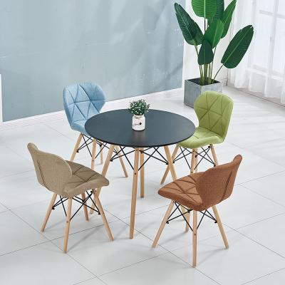 China New Designs Wooden Dining Table (Other) Adjustable Scandinavian Furniture For Dining Set for sale