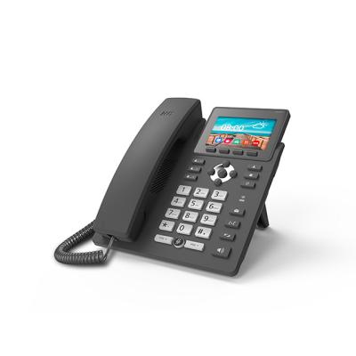 China Callback/Send/Records/Call Reminder/Pickup/Call Forward/Mute function 3.5 inch screen supports 6 SIP lines and phone lines for business, office, family, pension, companies and establishments for sale