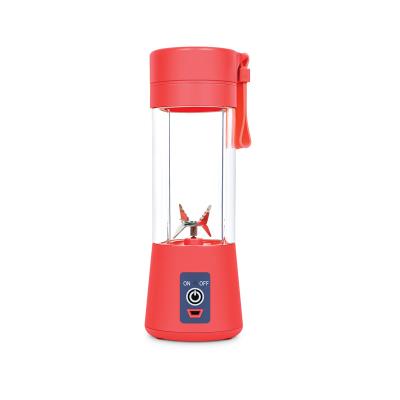 China Protable New Model 380ml Juicer Customized Refillable Portable Smoothie Juicer Mini Bpa Free Blender for sale