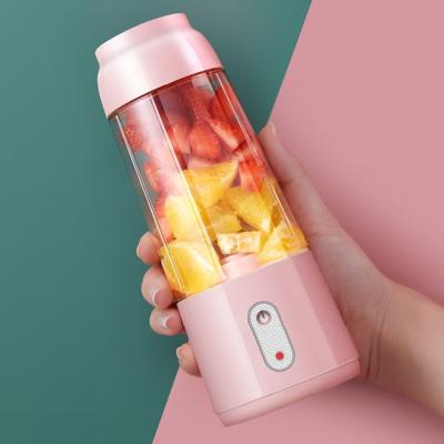 China Protable Fruit Juicer 500ml 300ml Portable Smoothie Blender Vintage Mini Blender Cup Usb Handheld Tumbler for sale